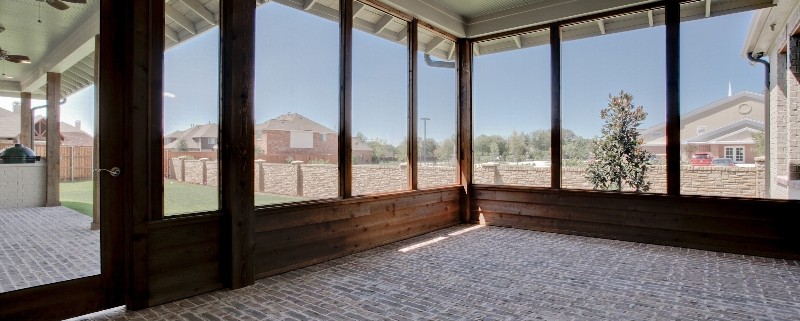 Screen Porch Preston | Sterling Brook Custom Homes | DFW Custom Home Builder