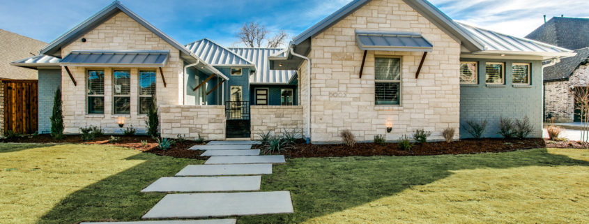 Highland Oaks Elevation | Sterling Brook Custom Homes | DFW Custom Home Builder