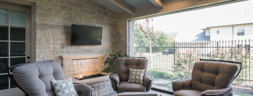 ARC Award Winner Outdoor LIving | Sterling Brook Custom Homes | North Texas Custom Home Builder