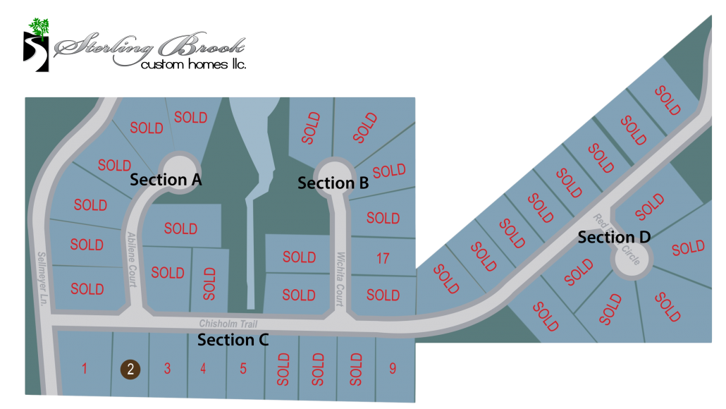 Wichita Estates Lot Map | Sterling Brook Custom Homes | DFW Custom Home Builder Wichita Estates Lot Map | Sterling Brook Custom Homes | DFW Custom Home Builder