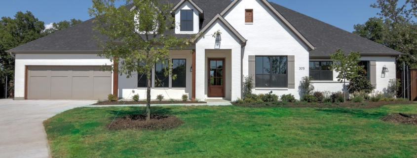Red River Front Elevation | Sterling Brook Custom Homes | DFW Custom Home Builder